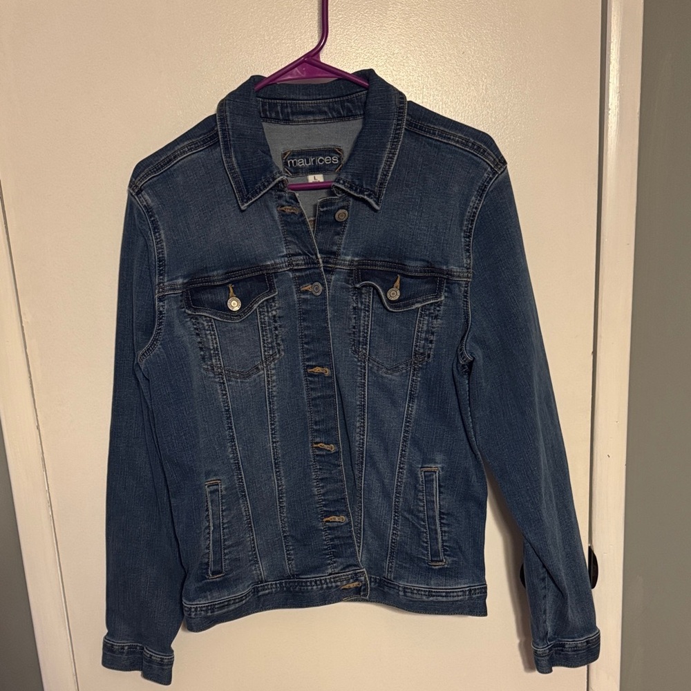 Maurices Classic Blue Denim Jacket